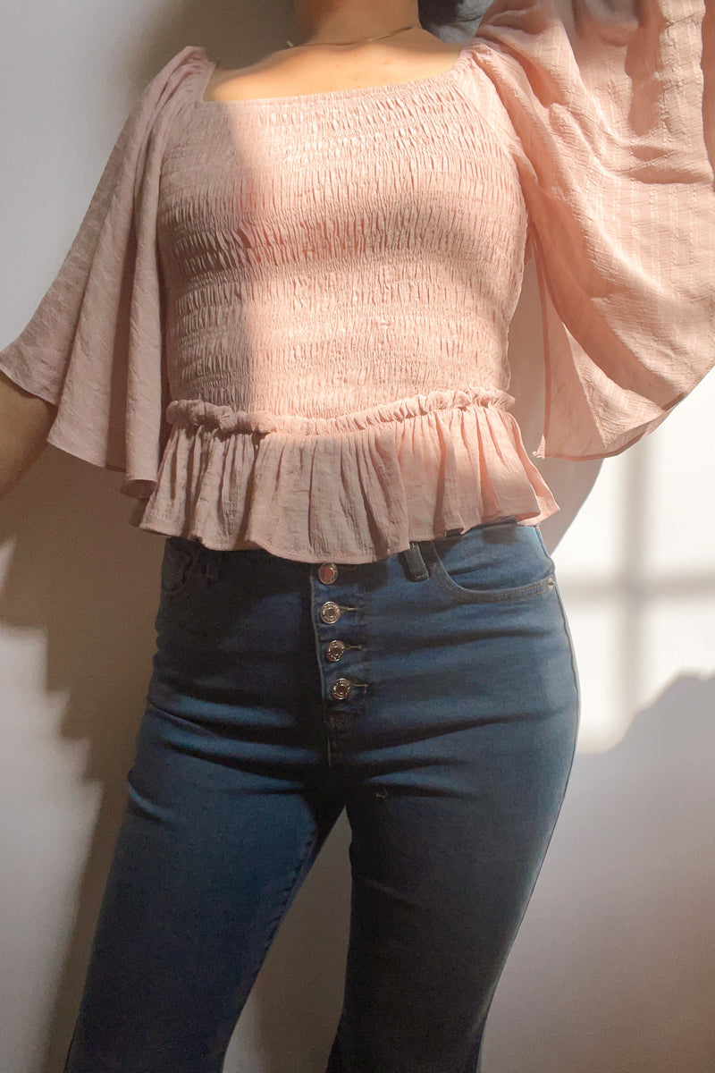 BLUSHING SPRING TOP