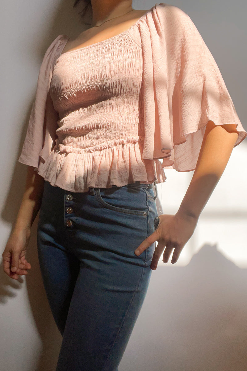 BLUSHING SPRING TOP