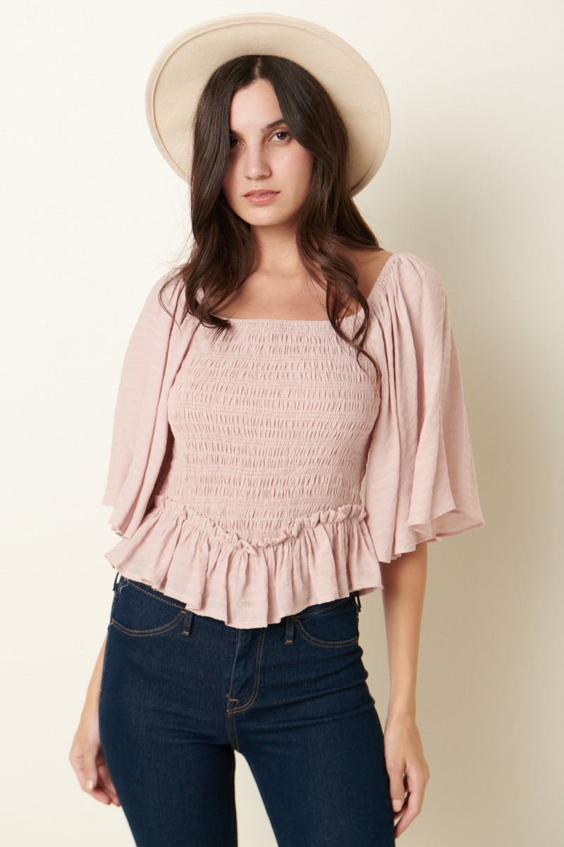 BLUSHING SPRING TOP
