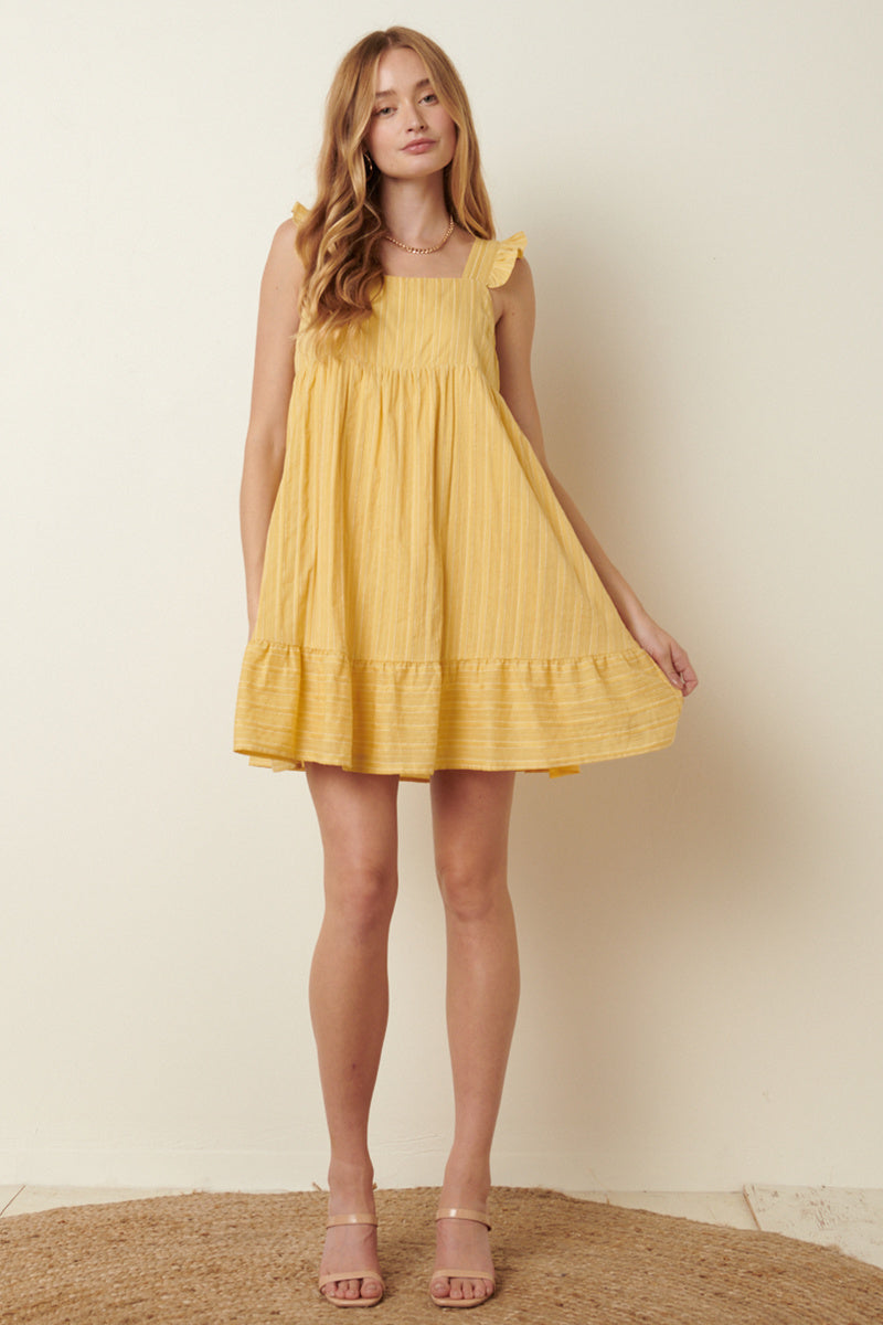 DAFFODIL DAYDREAM MINI DRESS
