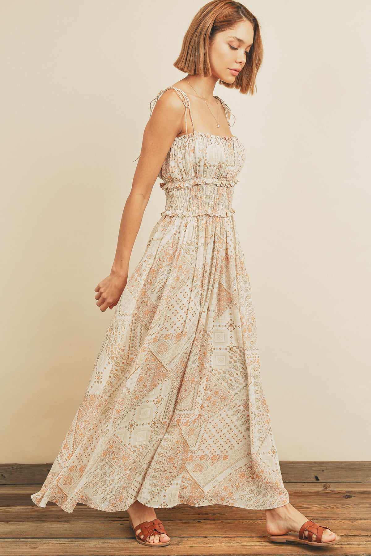 SEASIDE ESCAPE MAXI DRESS