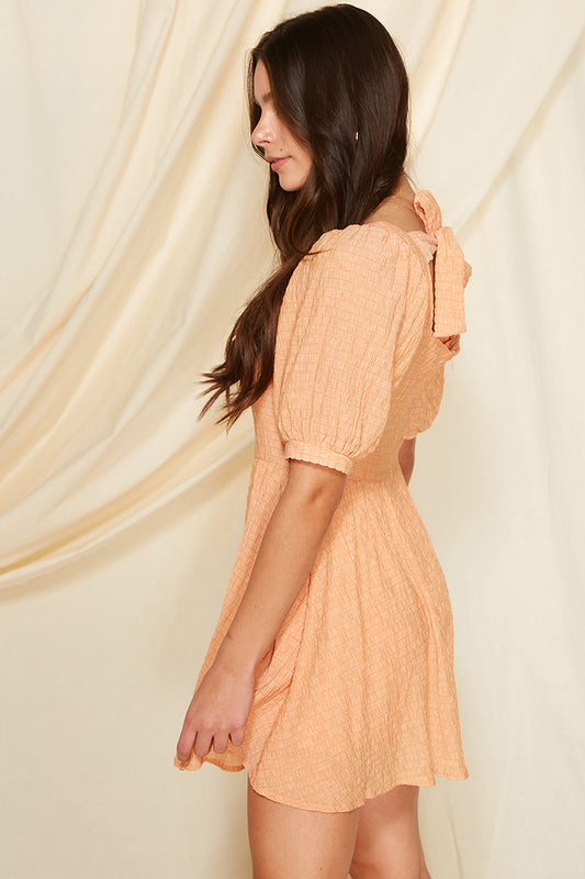 SECRET LOVER ROMPER DRESS (SORBET)