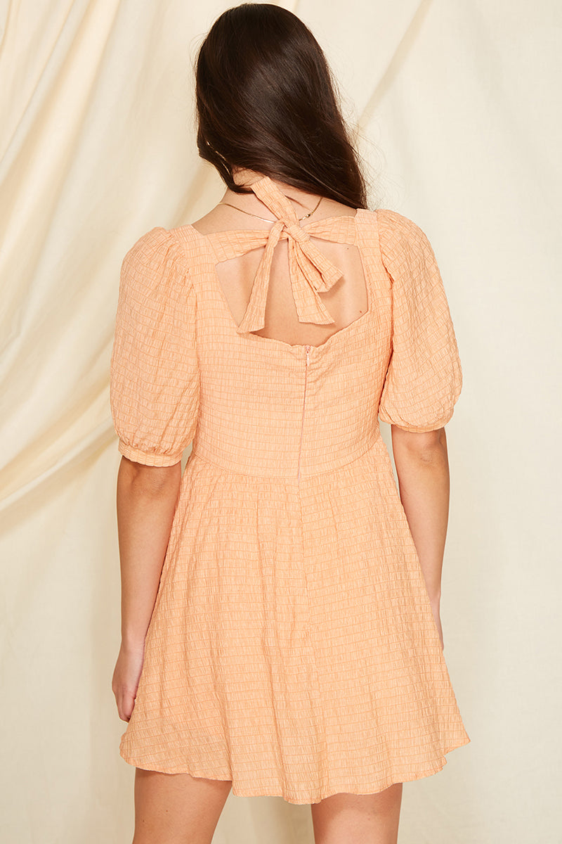 SECRET LOVER ROMPER DRESS (SORBET)