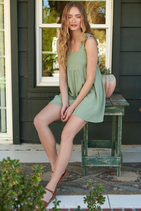 PISTACHIO GELATO ROMPER