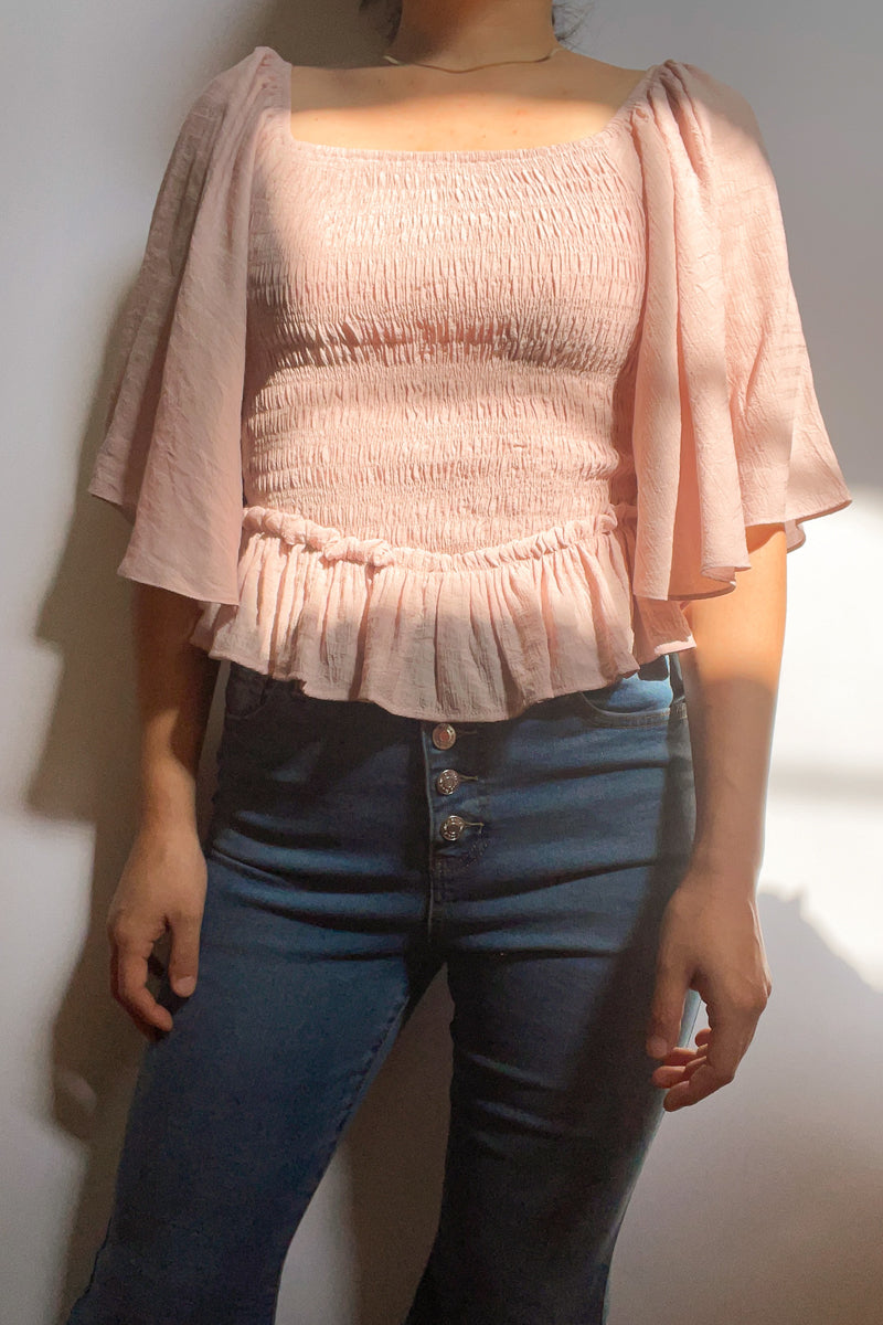 BLUSHING SPRING TOP