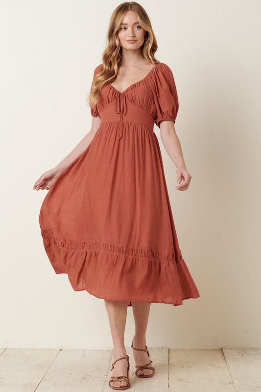 DESERT ROSE MIDI DRESS