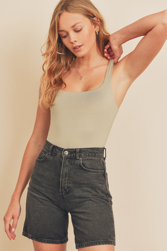 TRULY SOMETHING BODYSUIT (SAGE)